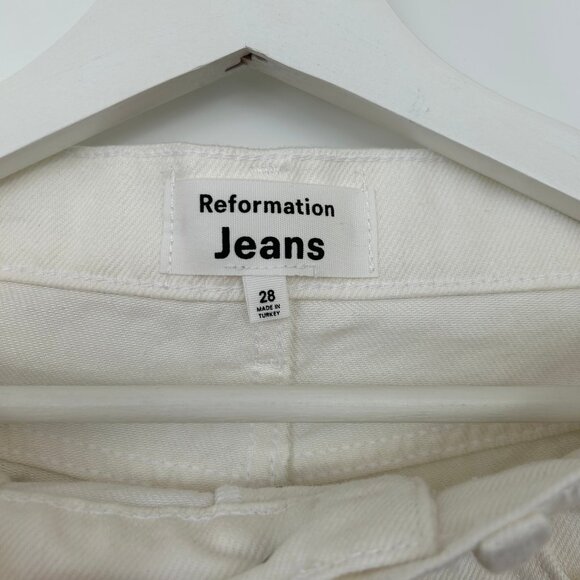 Reformation High Rise Jean Shorts - Picture 4 of 6